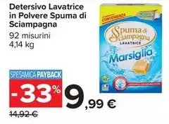 Spuma di Sciampagna - Detersivo Lavatrice In Polvere