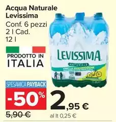 Levissima - Acqua Naturale