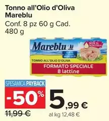 Mareblu - Tonno All'olio D'oliva