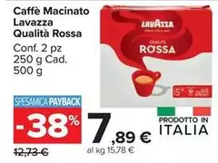 Lavazza - Caffè Macinato Qualità Rossa