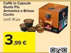 Covim - Caffè In Capsule Gusto Più Armonico O Brioso