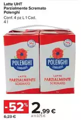 Polenghi - Latte Uht Parzialmente Scremato