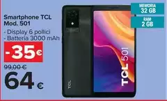 TCL - Smartphone Mod. 501