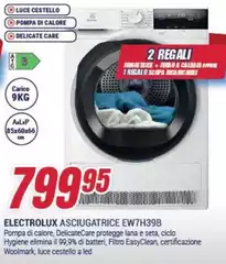 Electrolux - Asciugatrice EW7H39B