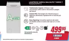 Hoover - Lavatrice Carica Dall'Alto T Serie 7, THA5N271W-S