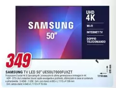Samsung - Tv Led 50" UE50U7000FUXZT
