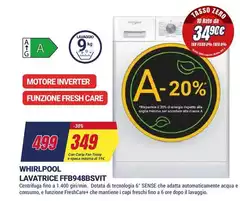 Whirlpool - Lavatrice FFB948BSVIT