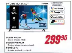 TCL - Tv Ultra Hd 4k 50