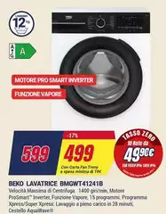 Beko - Lavatrice BMGWT41241B