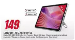 Lenovo - Tab ZAEHO049SE