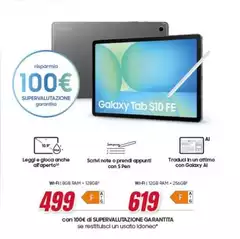 Samsung - Galaxy Tab S10 FE (satellitare)