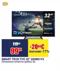 Tvc - Smart  32" 32HN01V3