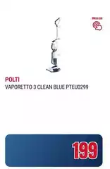 Polti - Vaporetto 3 Clean Blue PTEU0299