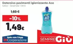 Ace - Detersivo Pavimenti Igienizzante