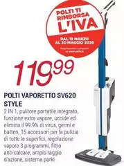 Polti - Vaporetto SV620 SVILLA