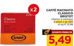 Bristot - Caffè Macinato Classico
