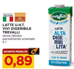 Trevalli - Latte U.H.T. Vivi Digeribile
