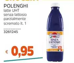 Polenghi - Latte Uht Senza Lattosio Parzialmente Scremato