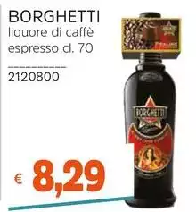 Borghetti - Liquore Di Caffè Espresso
