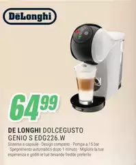 De Longhi - Dolcegusto Genio S Edg226.w