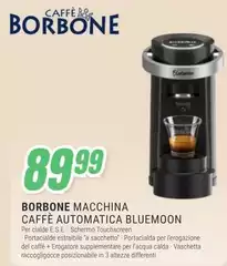 Caffe borbone - Macchina Caffe Automatica Bluemoon