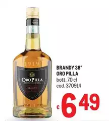 Oro - Brandy 38°