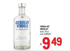 Absolut - Vodka 40°