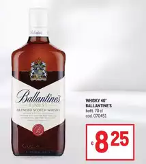 Ballantines - Whisky 40°