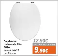 Alfa - Copriwater Universale  3076