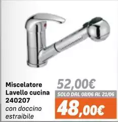 Solo - Miscelatore Lavello Cucina 240207