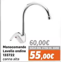 Solo - Monocomando Lavello Ondine 133722