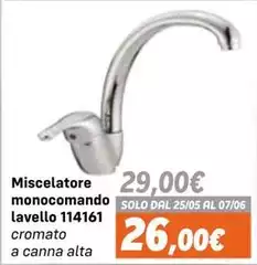 Solo - Miscelatore Monocomando Lavello 114161