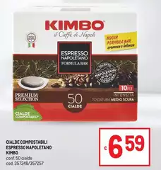 Kimbo - Cialde Compostabili Espresso Napoletano