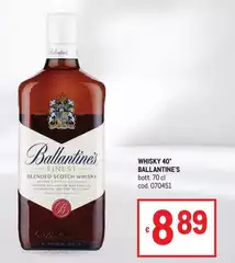 Ballantines - Whisky 40°
