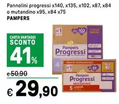 Pampers - Pannolini Progressi O Mutandino