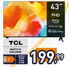 TCL - Smart Tv 4k Qled 43SF560
