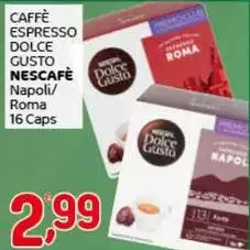 Nescafé - Caffè Espresso Dolce Gusto Napoli/ Roma 16 Caps