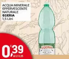 Egeria - Acqua Minerale Effervescente Naturale