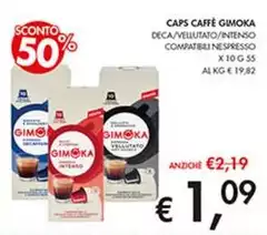 Gimoka - Caps Caffe