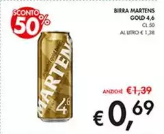 Gold - Birra Martens