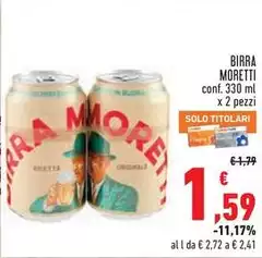Moretti - Birra