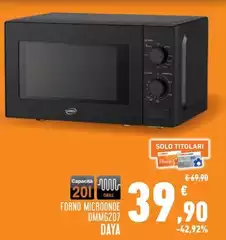 Daya - Forno Microonde Dmmg207