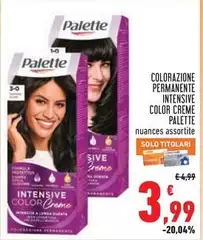 Schwarzkopf - Colorazione Permanente Intensive Color Creme Palette