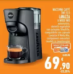 Lavazza - Macchina Caffè Tiny Eco