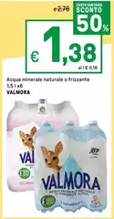 Valmora - Acqua Minerale Naturale O Frizzante