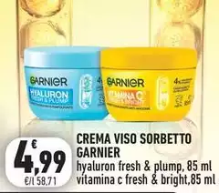 Garnier - Crema Viso Sorbetto