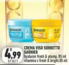 Garnier - Crema Viso Sorbetto