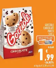 Pavesi - Gocciole Chocolate