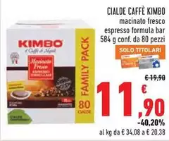 Kimbo - Cialde Caffè