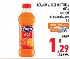 Yoga - Bevanda A Base Di Frutta